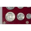 Image 3 : 1958 U.S Mint Coin Set With 90% Silver In Acrylic Display