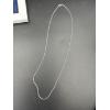 Image 4 : Sterling Silver Chain Necklace - 20.5 inches - 7.4 Grams