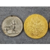 Image 2 : Three Assorted Collectible Coins Including Merit Medal & Apollo Commemorative Coin!