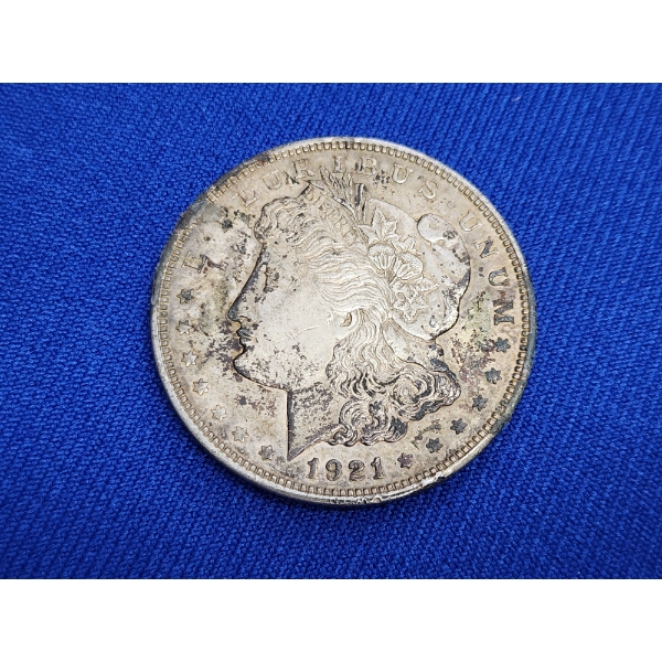 1921 90% Silver Morgan Dollar