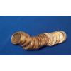 Image 3 : Tube Of (20) 1 ADVP Ounce .999 Fine Copper Rounds With Assorted Motifs