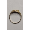 Image 5 : 10K Yellow Gold Textured Double Dolphin Ring - Size 8 - Weight: 1.5g
