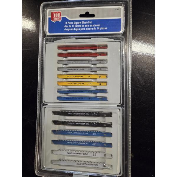 New! Tool Choice 14 Piece Jig Saw Blade Set 