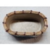 Image 4 : Salt and Pepper Shakers with Basket-Style Holder - NIB!!!