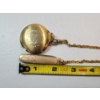 Image 5 : Vintage Bulova Accutron Quartz Dual-Day Pocket Watch on Chain With Detailed Watch Fob Pocket Knife