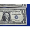 Image 9 : x4 United States 1957 Blue Seal $1 Silver Certificates FV: $4.00