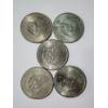 Image 2 : Five United States 1971 Eisenhower Dollars