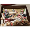 Image 5 : *Pick Up At Mantua Home-No Shipping Available*  - Red Tote Full of Christmas Items - Decorations