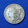 Image 1 : 1904 Silver Morgan Dollar - 90% Silver U.S. Coin