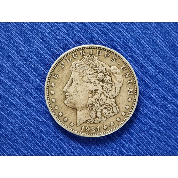 1921 90% Silver Morgan Dollar