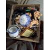 Image 3 : Vintage Wood Crates, Metal Tumbler, Bottle Collection, Art Work, Tin Sign, Glassware & More! 