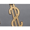 Image 5 : Collection Of 14K Yellow Gold Realty Themed Pendants - Total Weight: 6g