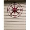 Image 1 : 43" Red Metal Outdoor Compass