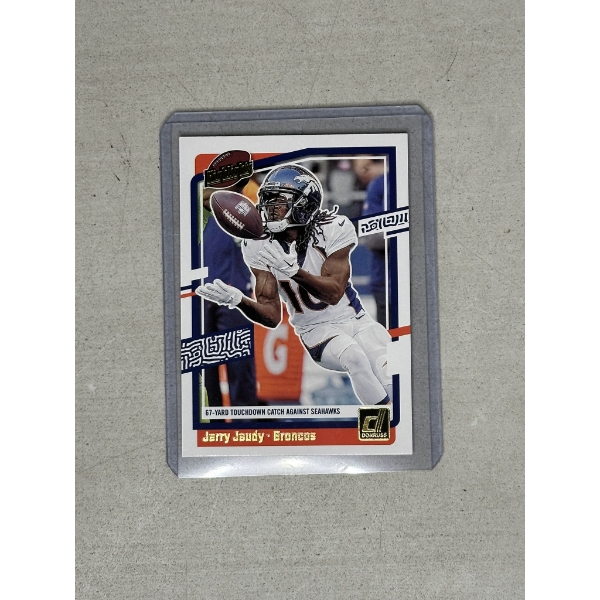2023 Panini-Donruss Jerry Jeudy - Denver Broncos Football Trading Card