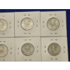 Image 6 : x8 Higher-Grade Assorted Years Pre-1964 Silver Washington Quarters FV: $2.00
