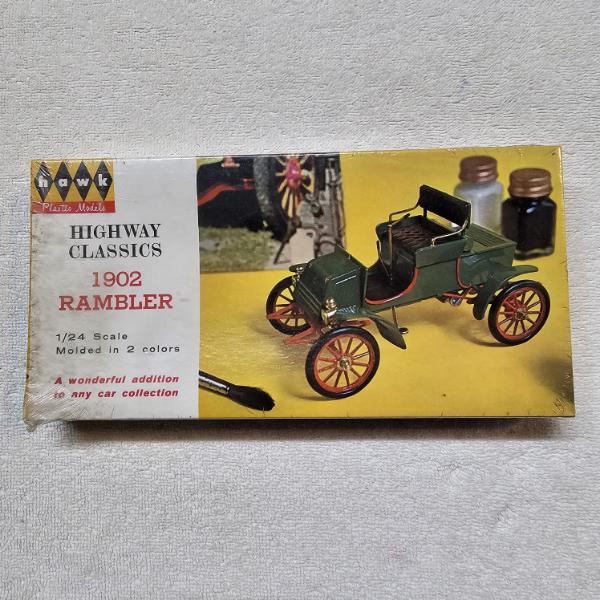 Vintage Hawk Plastic Models Highway Classics 1902 Rambler Model Kit in 1/24 Scale