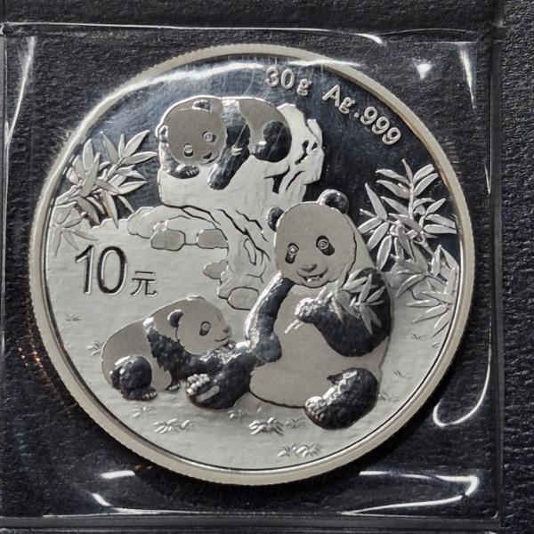 2025 Chinese 1 Oz  .999 Silver Panda Proof