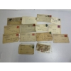 Image 1 : 14 Vintage Envelopes with Postage - Letters in some - Dates back to the 1950's - Negatives