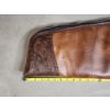 Image 2 : Vintage Leather Embossed Details Soft-Lined Zip-Up Rifle Case ~48in