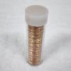 Image 1 : Uncounted Unsearched Tube of Assorted Uncirculated United States Pennies ~ Early 80'S!