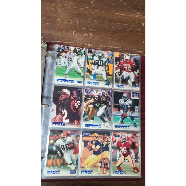 Assorted 90's Baseball, Football & Basketball Sports Cards