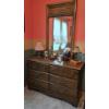 Image 1 : Louisville Home Pickup - Excellent Ladies Dresser & Mirror 51" W x 32" T - Mirror Is 50" Tall - Exc!