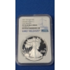 Image 1 : 2021-W NGC PF 70 ULTRA CAMEO Heraldic Eagle Early Releases 1 oz Silver American Eagle