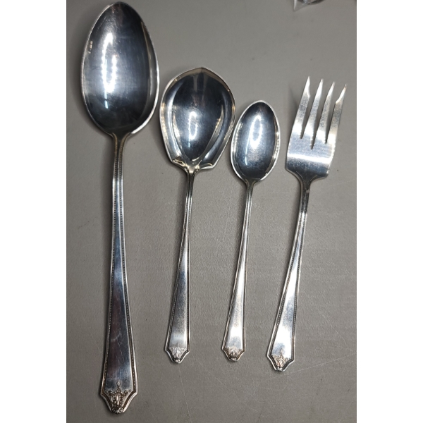 (4) Pcs Of Sterling Silverware - Total Weight: 103.9g