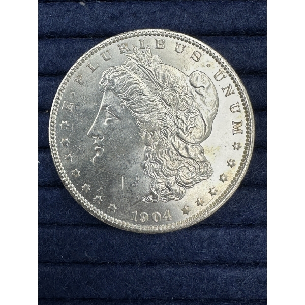 1904-O Morgan Silver Dollar - Excellent Cond.