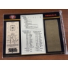 Image 2 : Authentic 1989 Super Bowl XXIII NFL Football Ticket & 24K Gold Plated Ticket - Mint Condition
