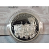 Image 2 : History of the Railroads "Best Friend" Proof .999 Fine Silver Round TW: 15g