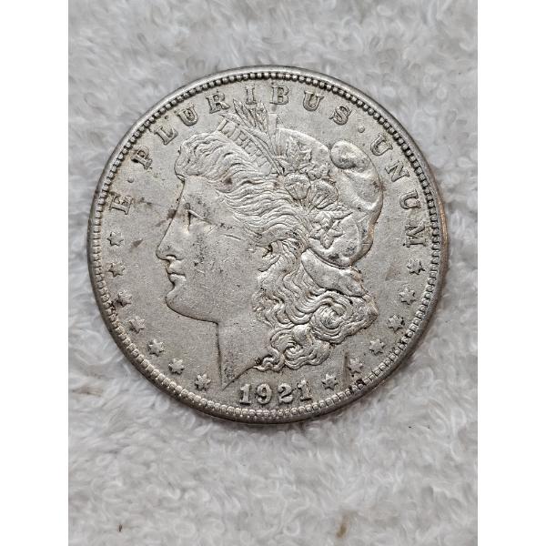 1921 United States Morgan 90% Silver Dollar