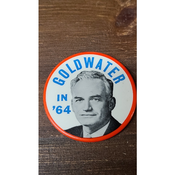 Vintage 1964 Political "Goldwater" Pin