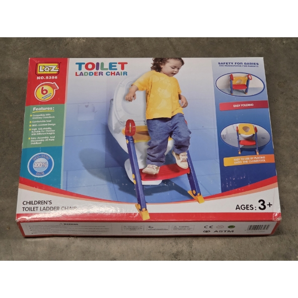 New In Box! Toddler Toilet Ladder Chair