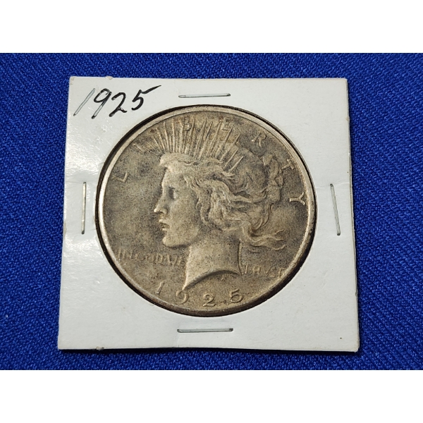 1925 90% Silver Peace Dollar