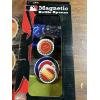 Image 3 : 4 Coasters - Magnetic Bottle Opener Baseball - Bullet Car Charger