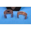 Image 4 : Vintage Bell Trading Solid Copper Stamped Thunderbird Necklace & Native Style Cuff Bracelets