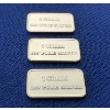 Image 2 : x3 USCG .999 Fine Silver 1 Gram Bars