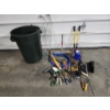 Image 1 : Trash Can, Tools, Hand Saws, Garden Items - See Photos! 