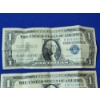 Image 2 : x2 U.S. $1 Dollar Bill Silver Certificates: 1957-A, 1957