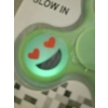 Image 2 : Two- New In Box Smooth Spinning Glow In The Dark Emoji Fidget Spinners! 