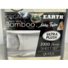 Image 4 : Organic Earth Aloe Vera Bamboo Essence by Ashley Taylor 2000 Series 6 Piece Sheet Set - Queen