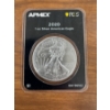 Image 1 : 2020 $1 Silver American Eagle 1oz Fine Silver - APMEX PCGS - Mint Condition