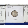 Image 7 : $1.50 Face Value of 90% Silver Dimes Including Mercury, Roosevelt, & Barber