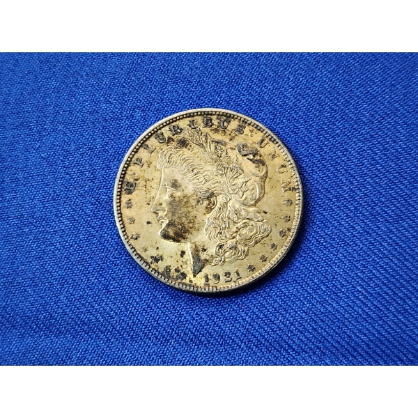 1921 Morgan Silver Dollar 