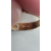 Image 3 : 10K Gold Ring With Beautiful Blue Center Stone & Clear Side Stones 2.9 Grams