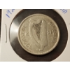Image 3 : Ireland Republic 75% SILVER 1928 Florin in Great Condition ~ ASW: 0.2727 Oz