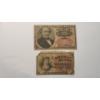 Image 1 : (2) U.S Fractional Currency Notes- 1874 25 Cent Fifth Issue Note & 1863 Fourth Issue 10 Cent Note