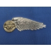 Image 3 : The Legends Of Harley Davidson Gold Plated Sterling Silver Insignia Collection Emblem 24.2 Grams