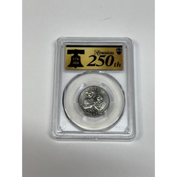 America's 250th Anniversary Quarter - 2026-P PCGS MS66 Mayflower Compact - Graded Quarter - Fv $0.25